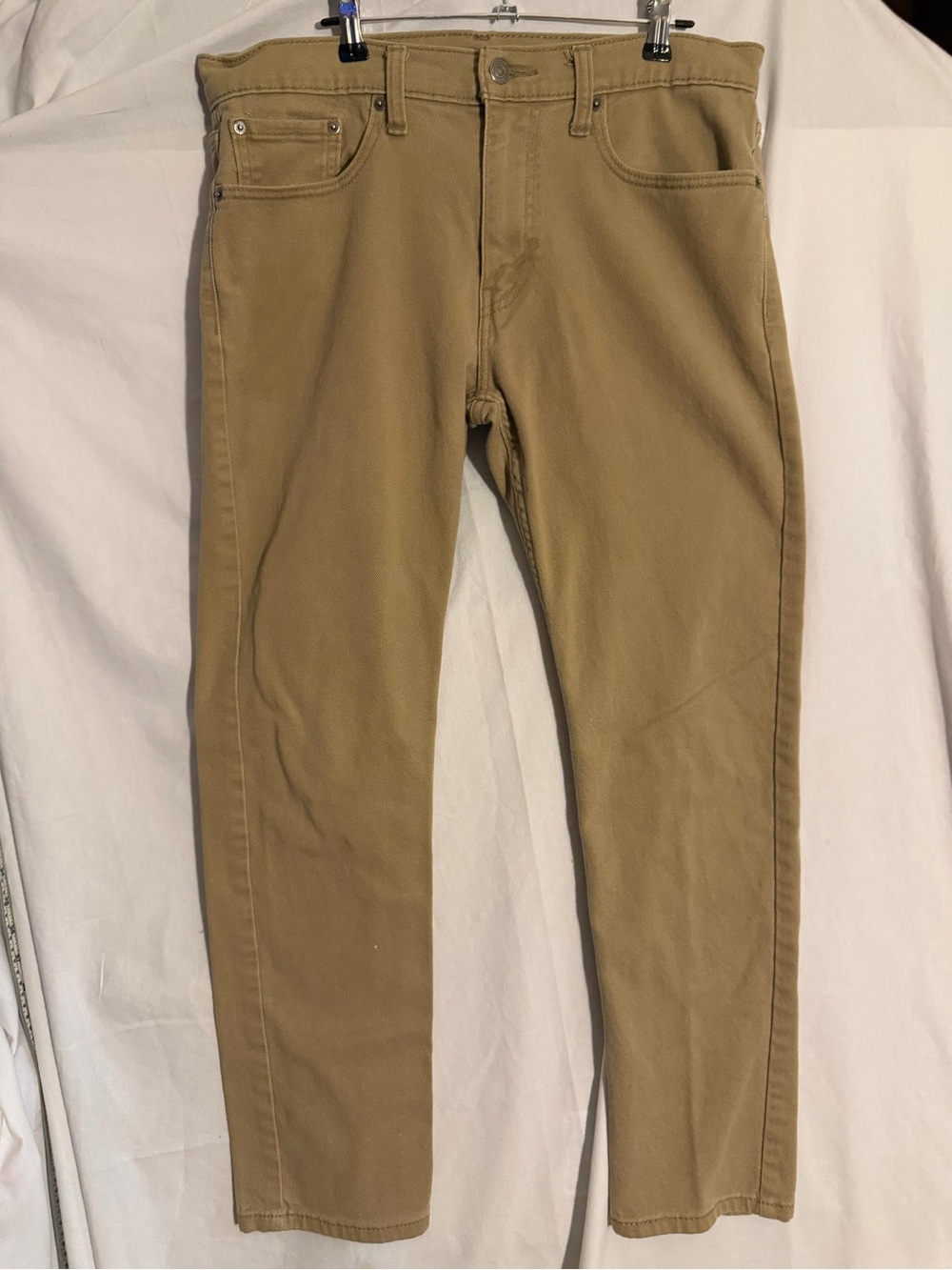 #512 Men's Slim Fit Tan Jeans